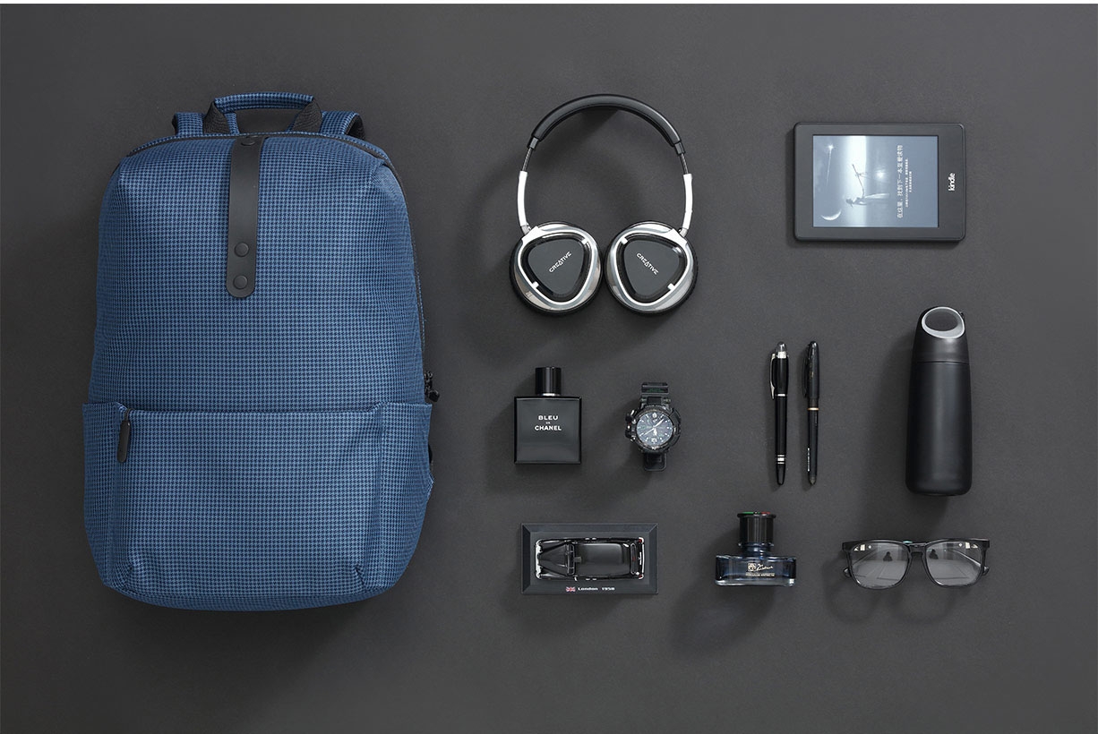 Рюкзак для ноутбука 15.6 Xiaomi Backpack College Style Blue